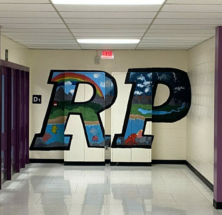 Richard Pfaff wall mural